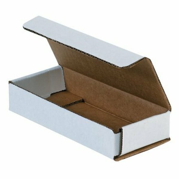 6 x 2-1/2 x 1-3/4'' White Corrugated Mailers, 50PK, Bsc Preferred, Mfr#: MRX2L